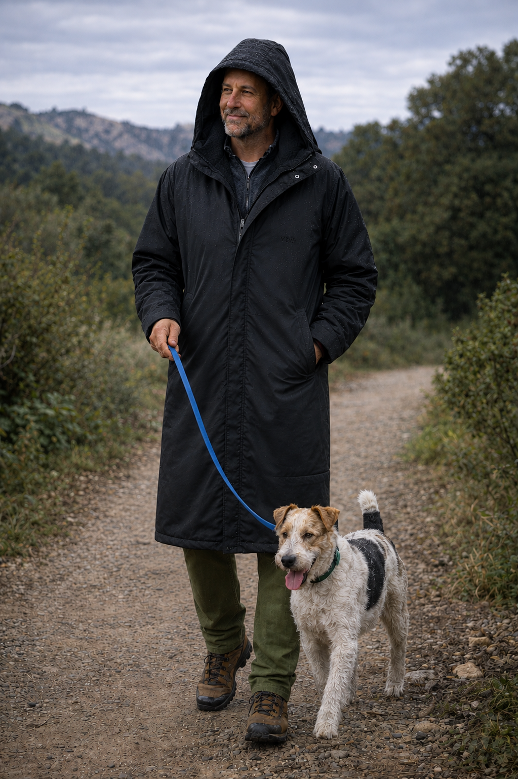 Men’s Waterproof Dog Walking Coat | Long length, Stay Dry Stay Dry Coats