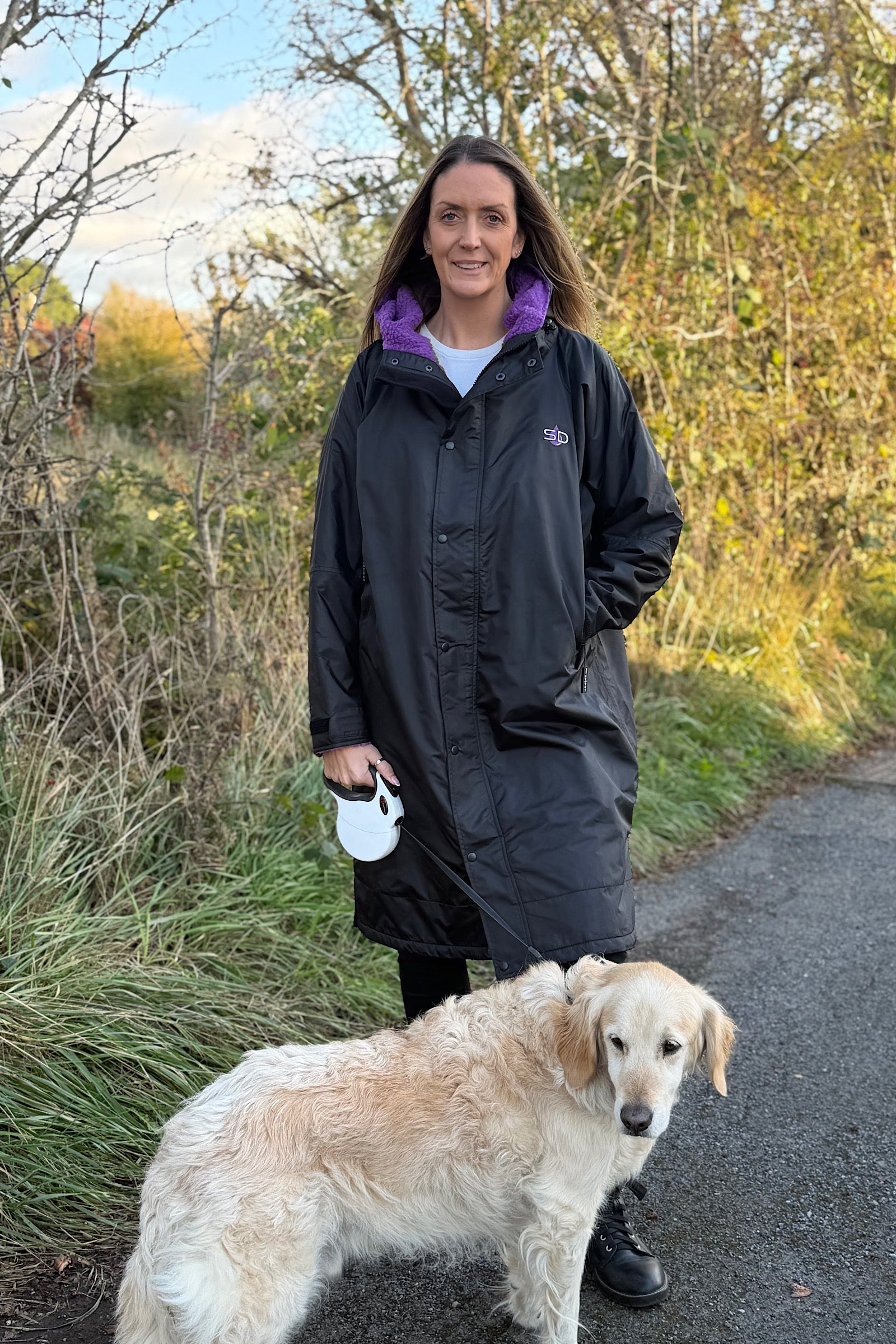 Womens Dog Walking Waterproof Coat -Stay Dry Walkers Robe StayDry Coats