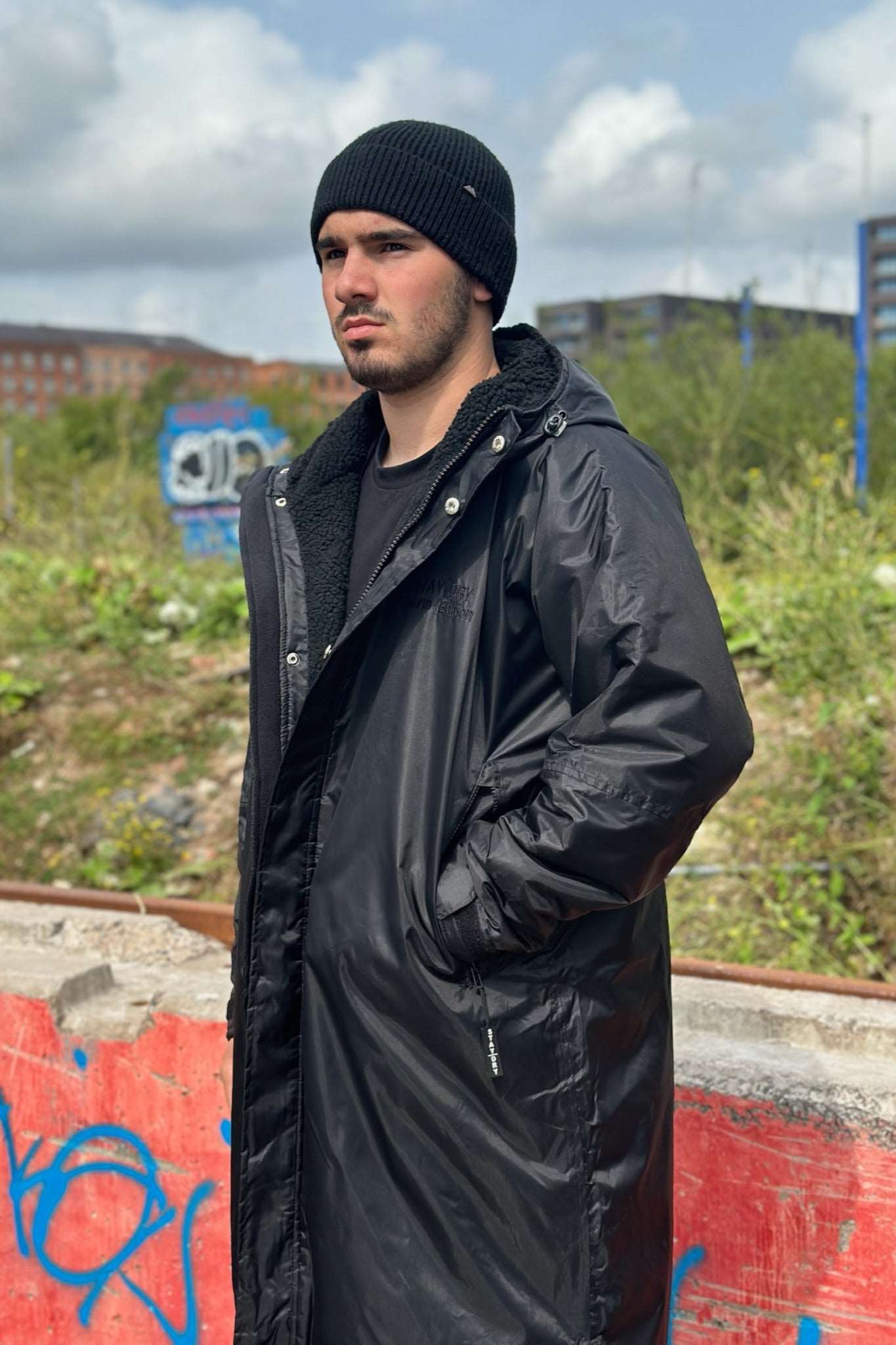 Mens StayDry Storm Match Day Elite Coat - Black