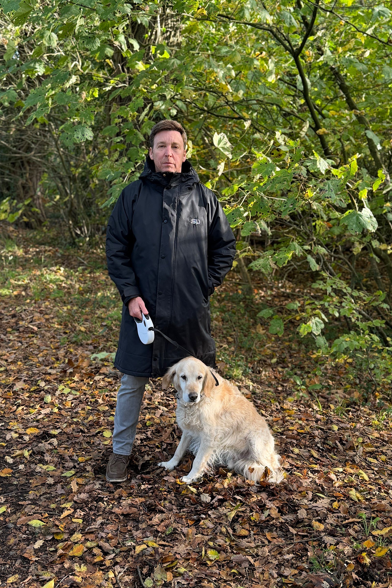 Mens Waterproof Dog Walking Coat- Longline, Stylish StayDry Coats