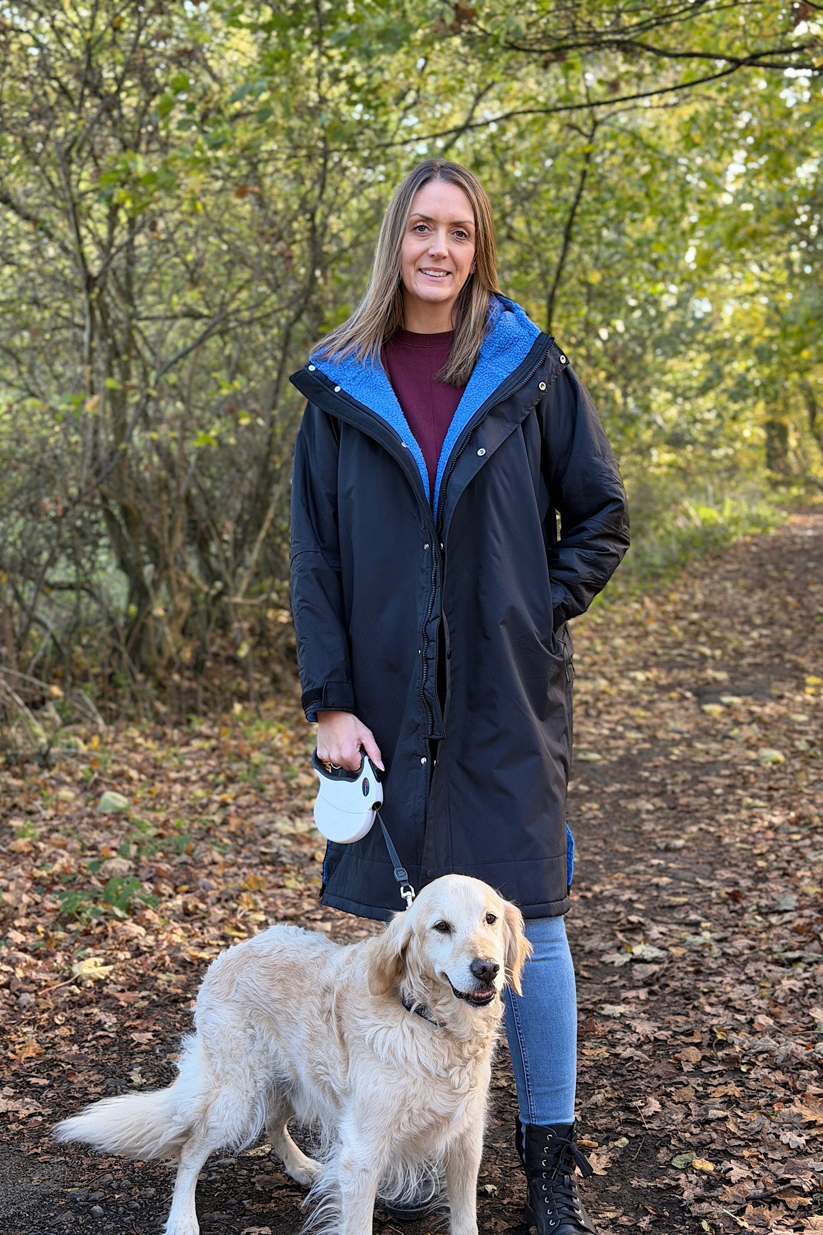 Womens Dog Walking Waterproof Coat -Stay Dry Walkers Robe StayDry Coats