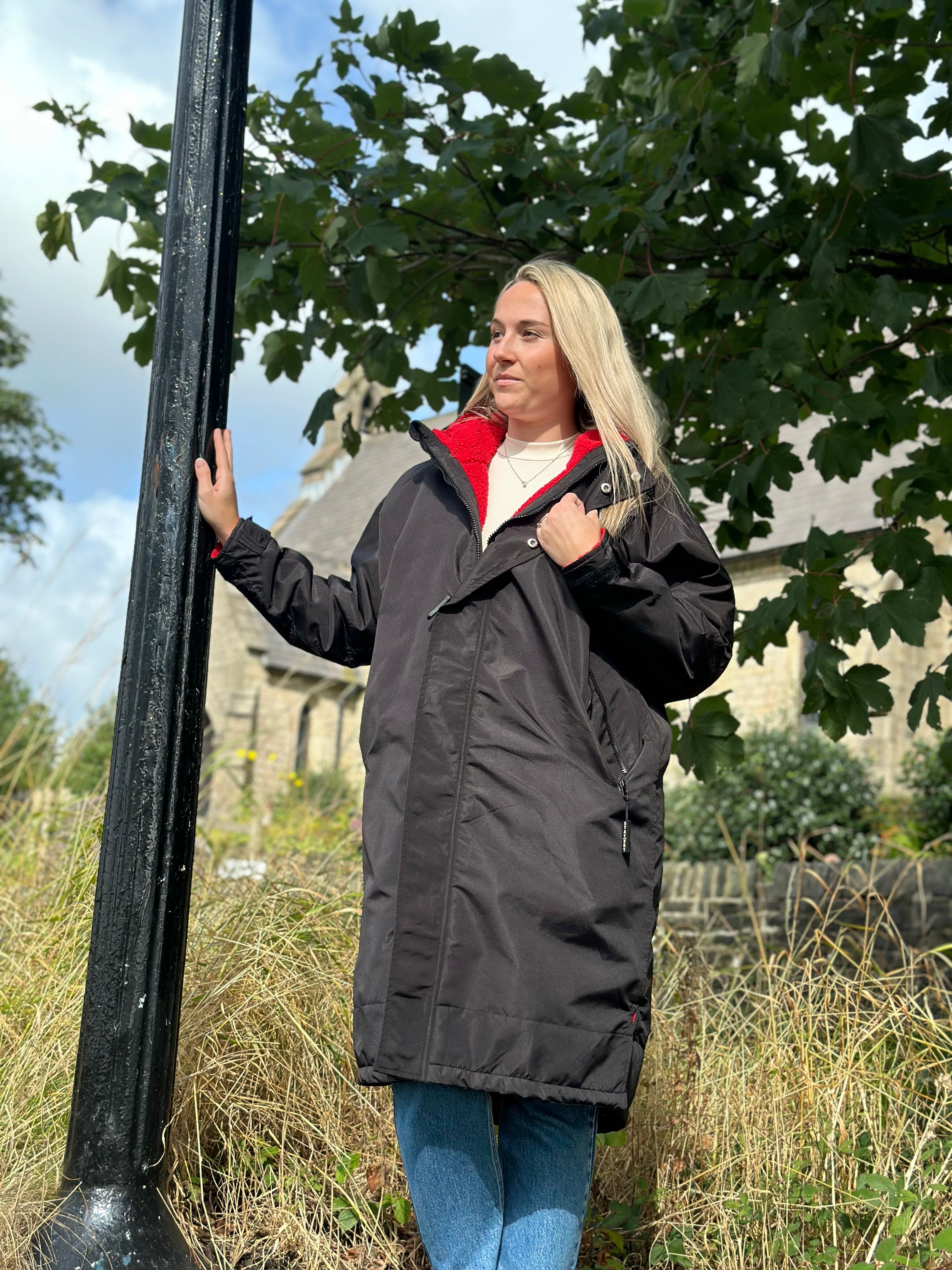 Womens Stay Dry Walkies Dog Walking Waterproof Robe Coat StayDry Coats