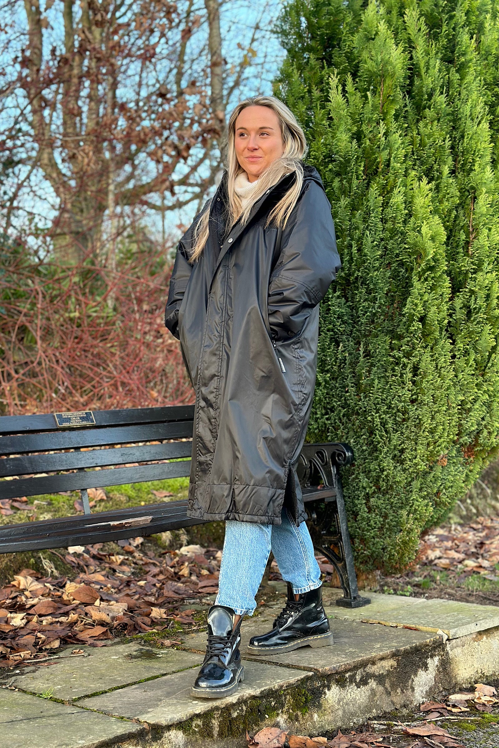 Womens Waterproof Longline Coat - Elle styled StayDry Coats