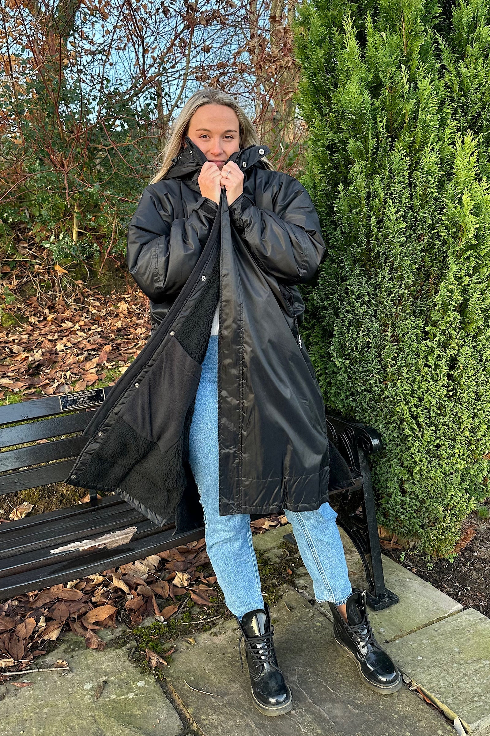 Womens Waterproof Longline Coat - Elle styled StayDry Coats