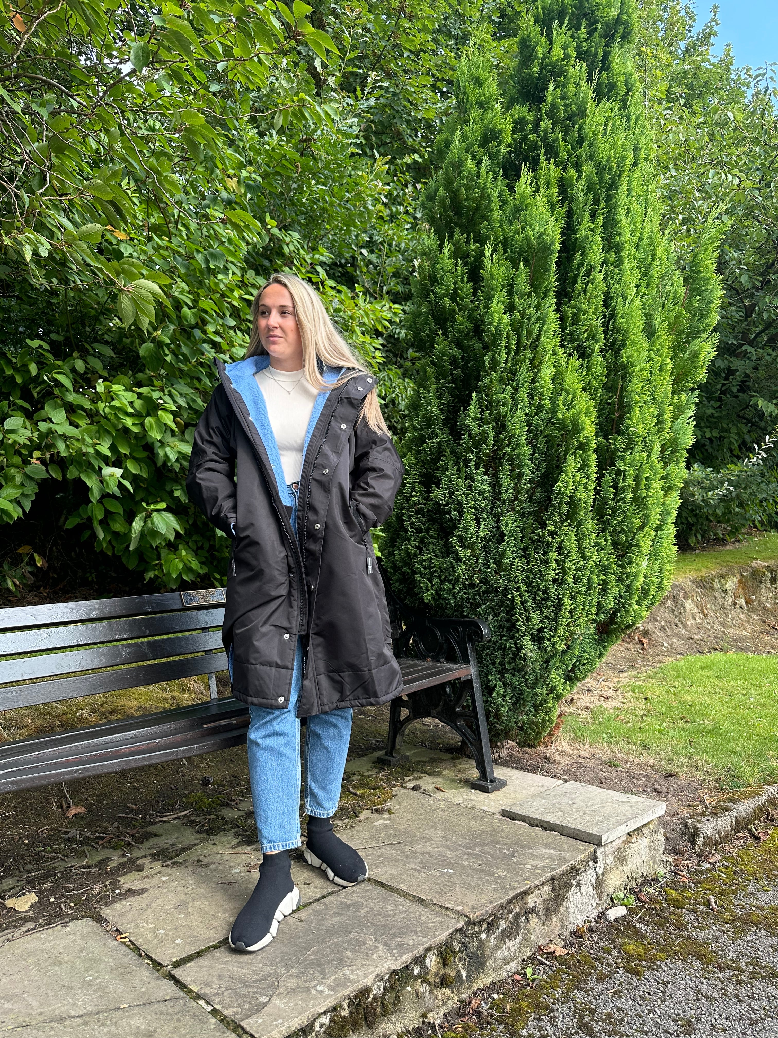 Womens Stay Dry Walkies Dog Walking Waterproof Robe Coat StayDry Coats