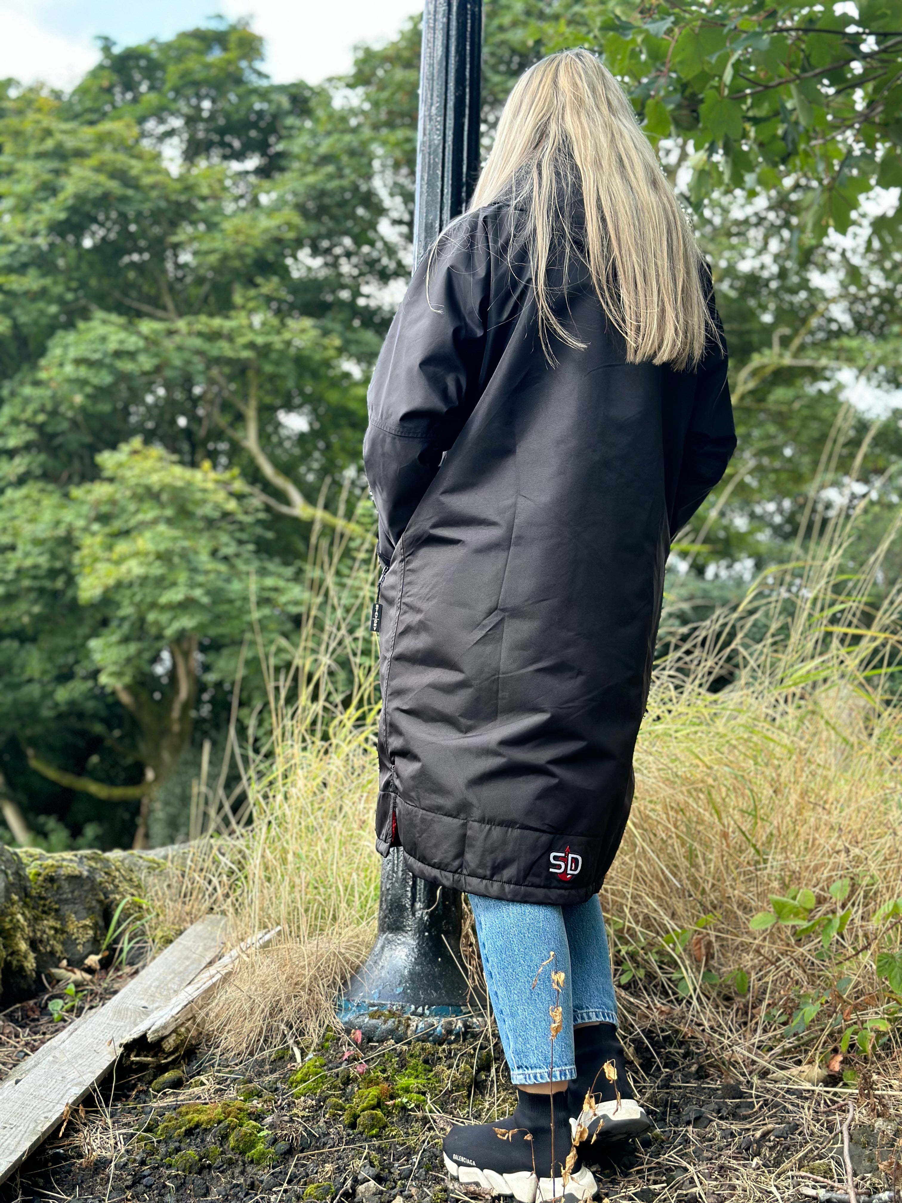 Womens Stay Dry Walkies Dog Walking Waterproof Robe Coat StayDry Coats