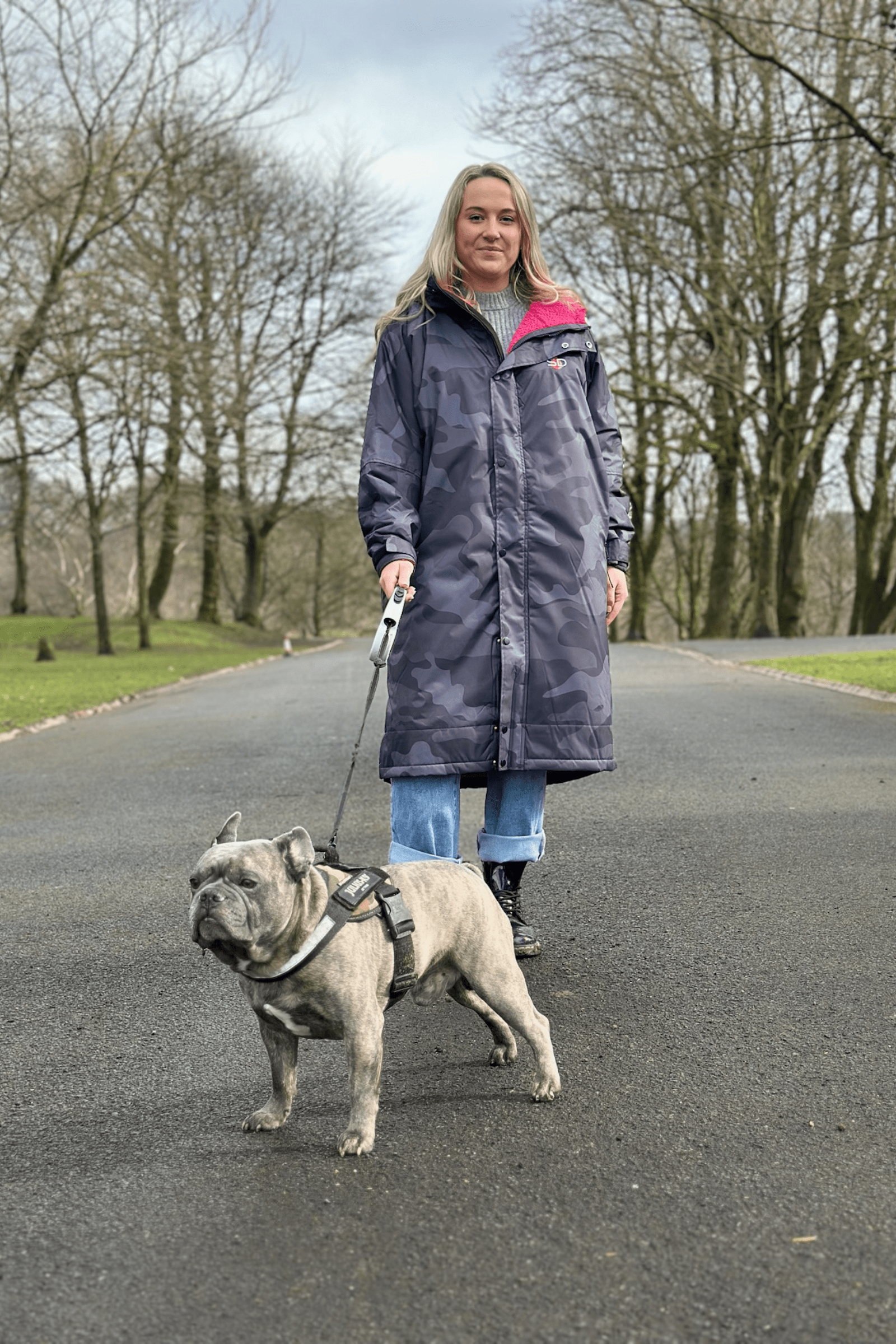 Womens Stay Dry Walkies Dog Walking Waterproof Robe Coat StayDry Coats