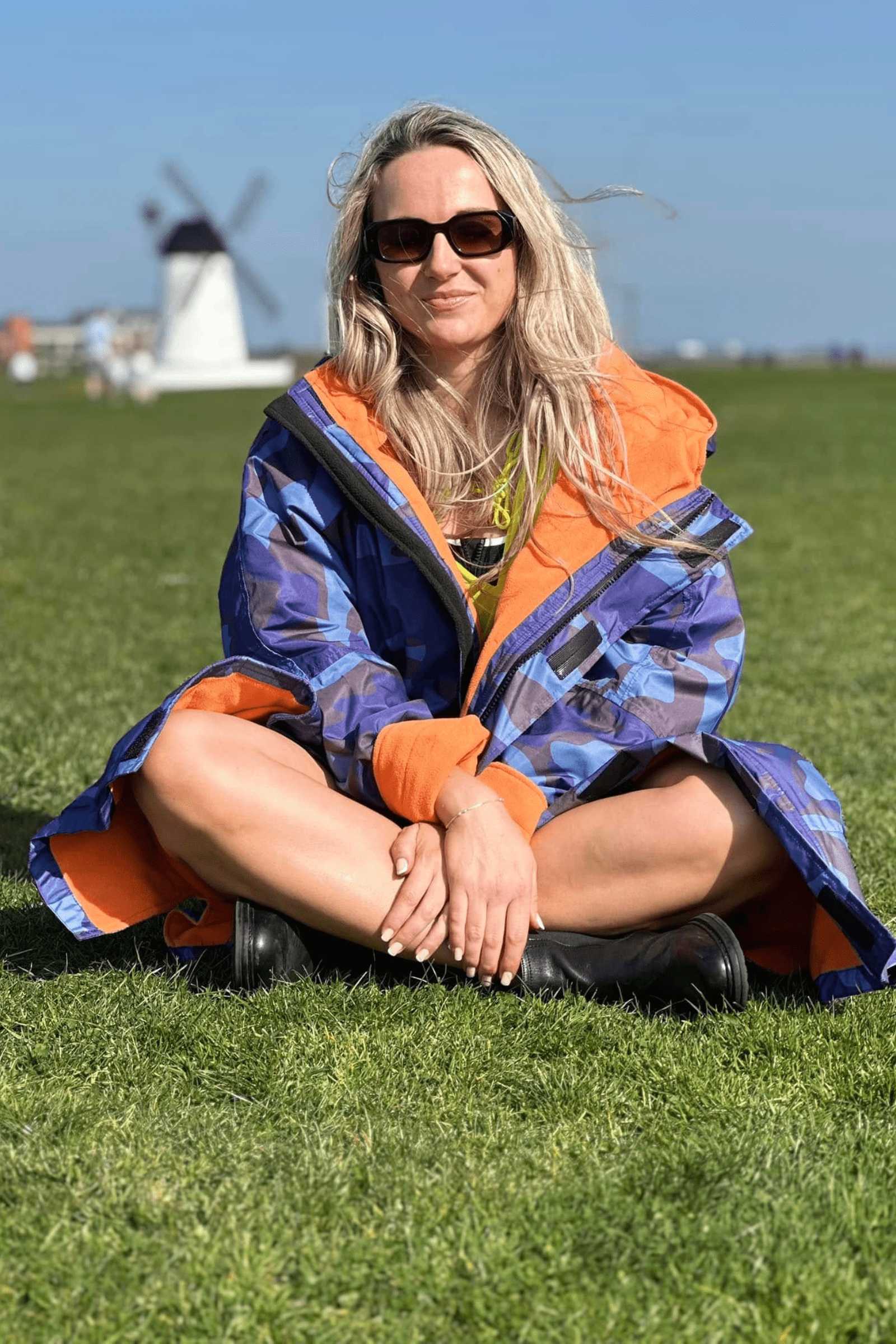 Womens Stay Dry CamoLite Lightweight Waterproof Coat - Blue StayDry Coats