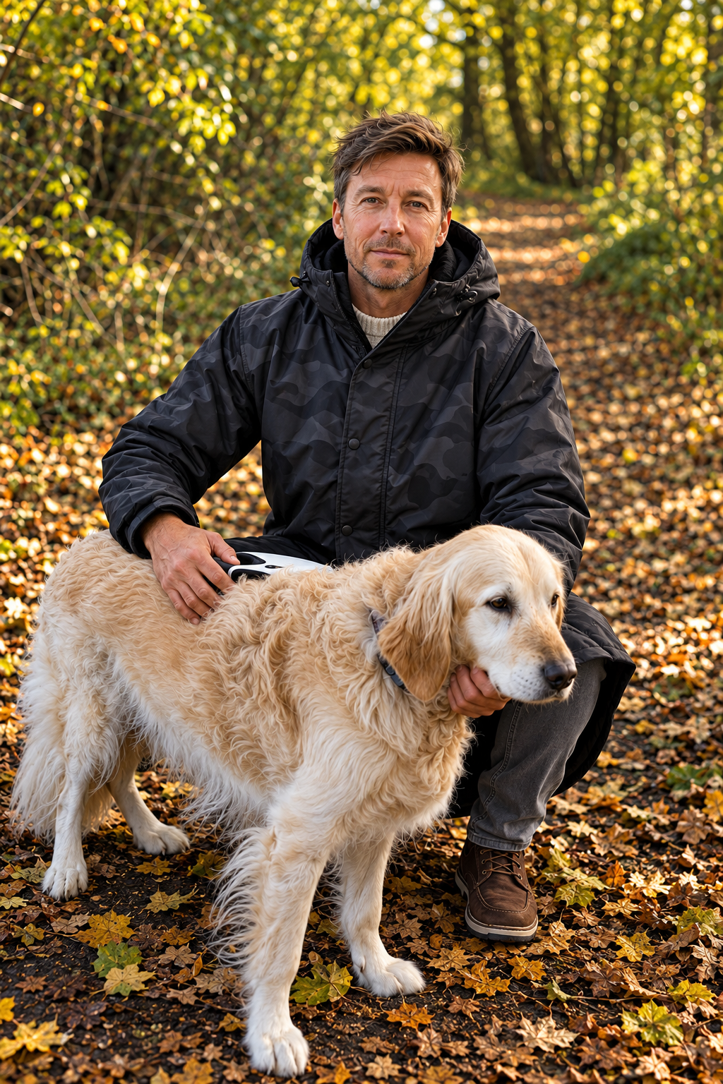 Men’s Waterproof Dog Walking Coat | Long length, Stay Dry Stay Dry Coats