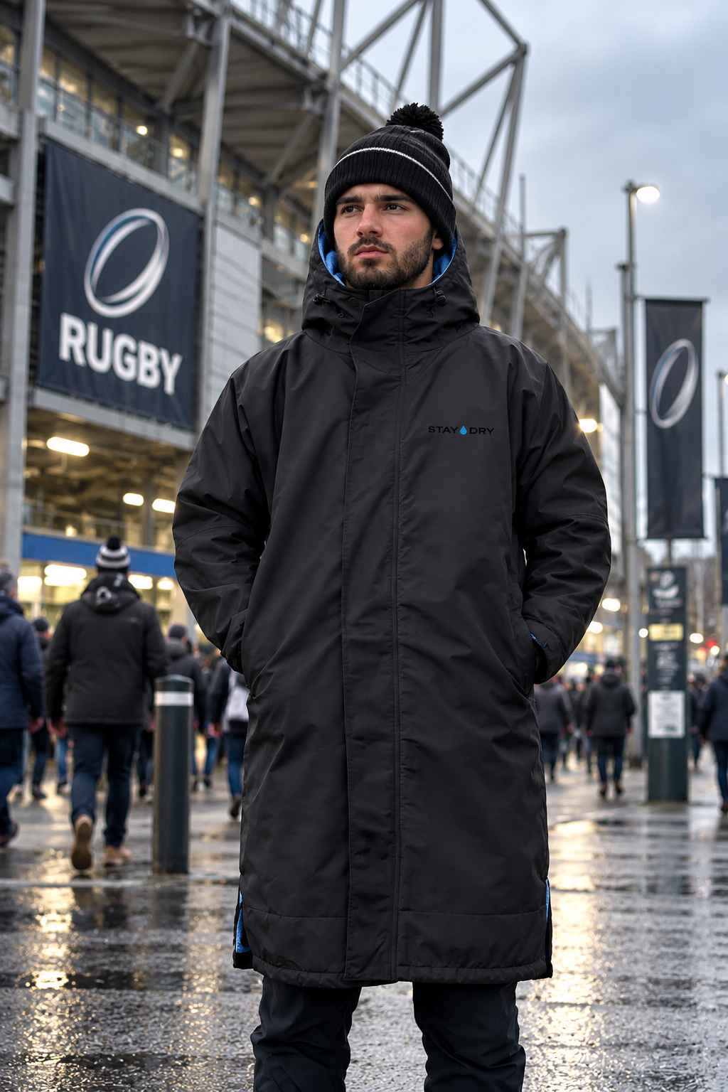 Men's Waterproof Rugby Spectator Coat | Stay Dry Stay Dry Coats