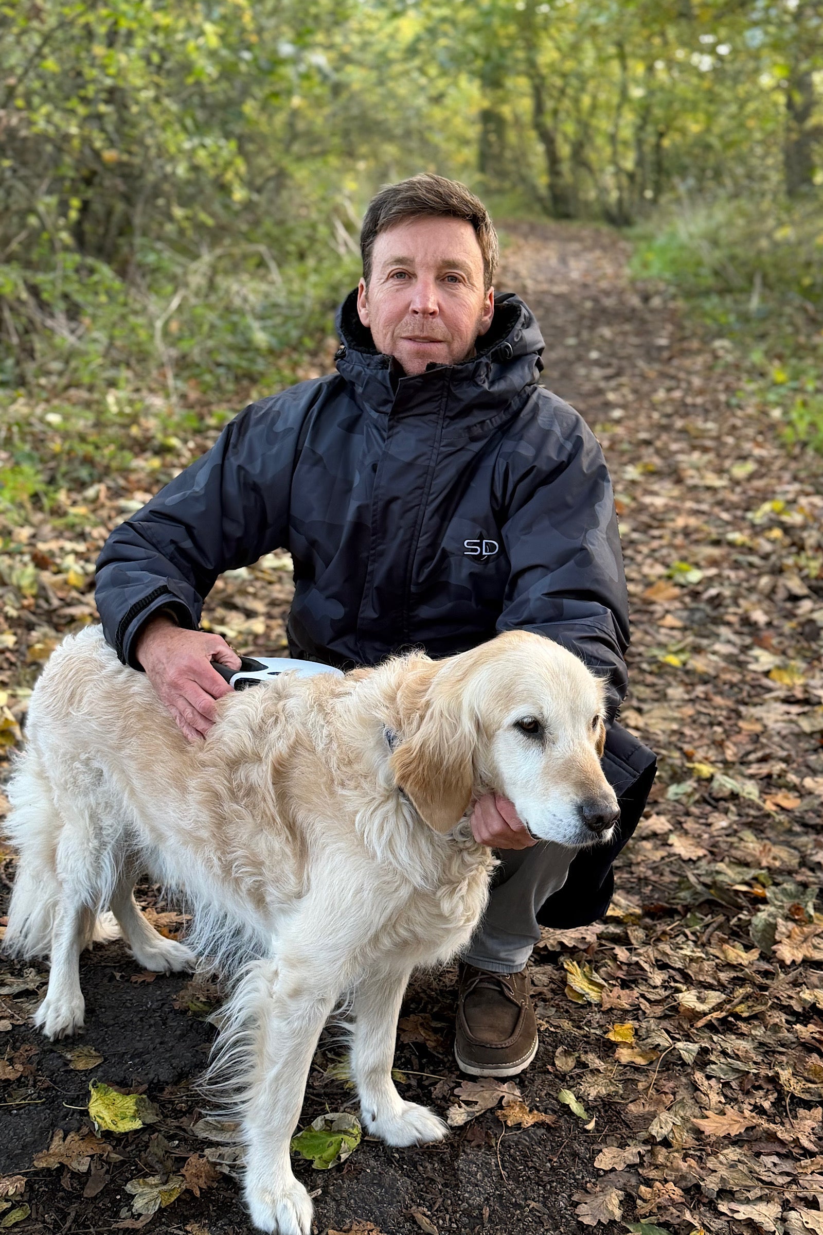 Mens Waterproof Dog Walking Coat- Longline, Stylish Stay Dry Coats