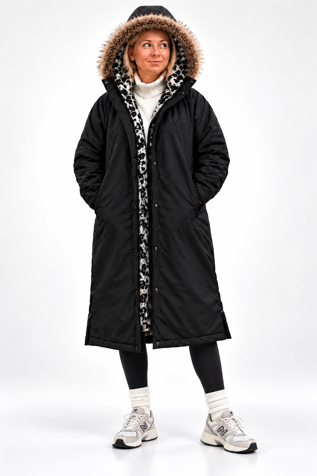 Women's Premium Waterproof Coat with Removable Fur Hood by Stay Dry Stay Dry Coats