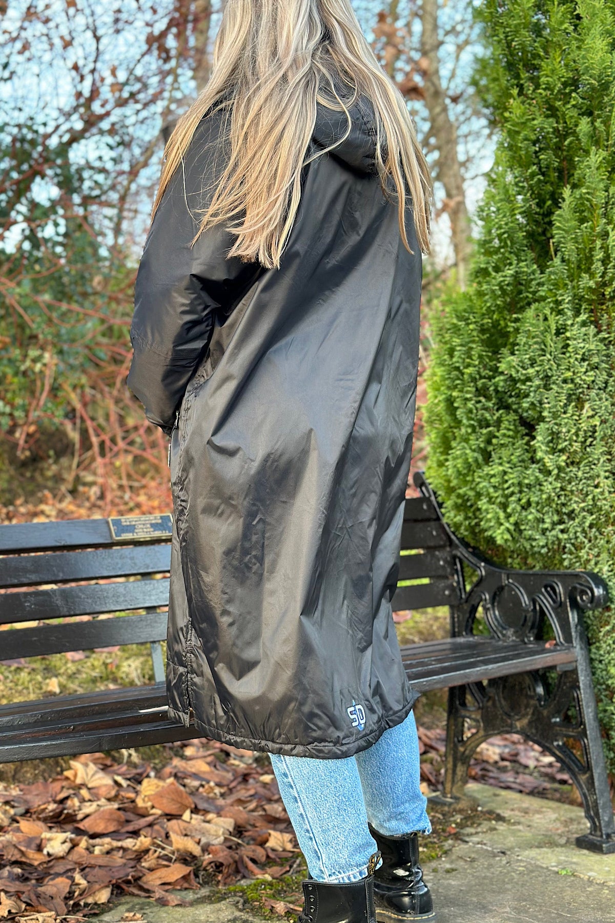 Womens Waterproof Longline Coat - Elle styled Stay Dry Coats