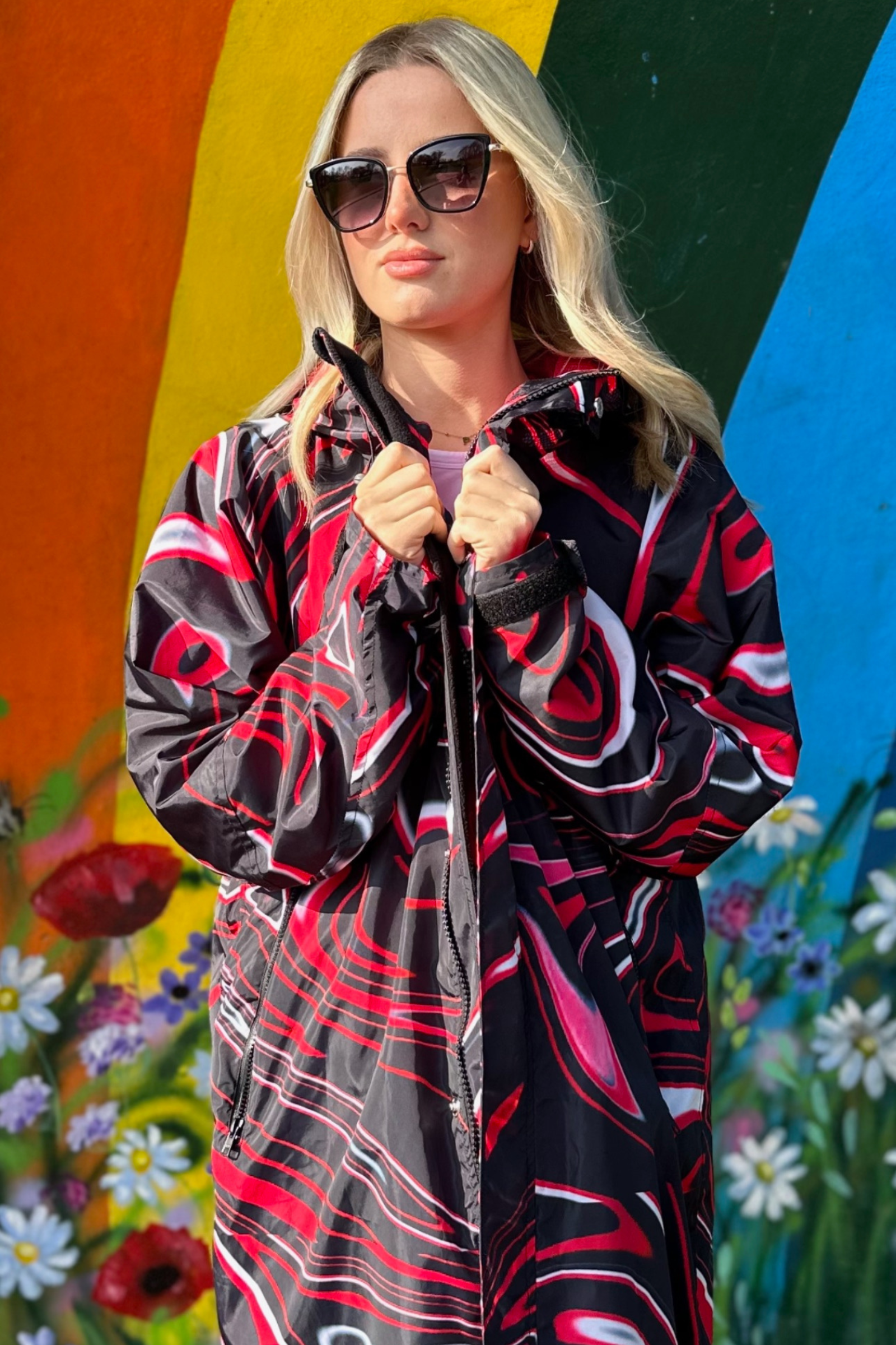 Womens StayDry Phoebi BreezeLite Swirl Robe Stay Dry Coats