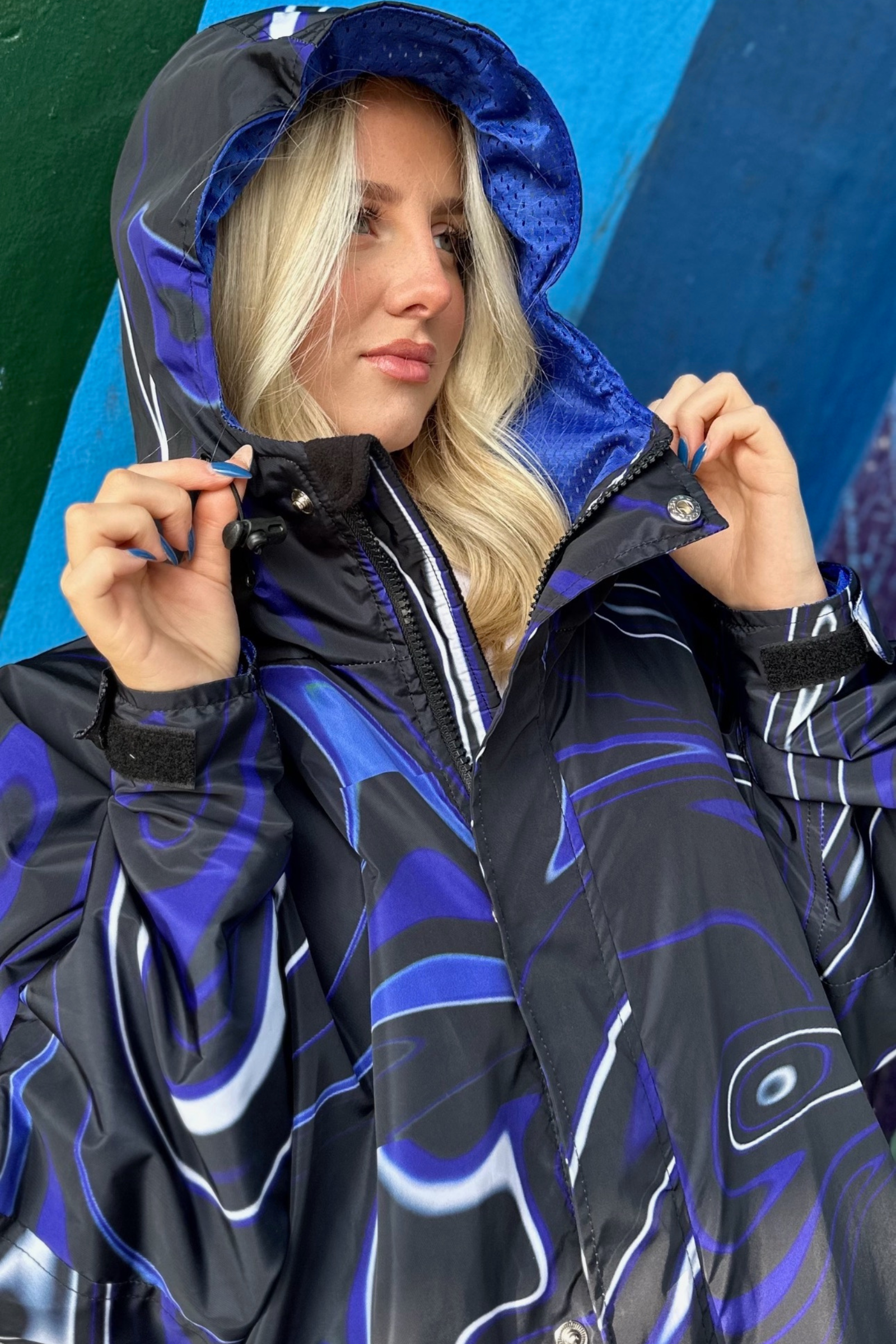 Womens StayDry Phoebi BreezeLite Swirl Robe Stay Dry Coats