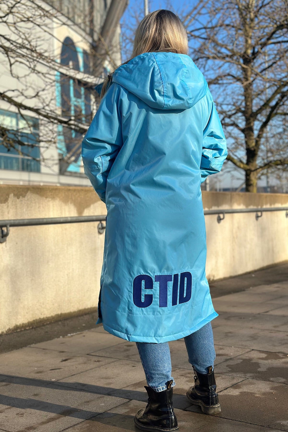 Women’s Manchester City Football Coat-Stay Dry-Waterproof Stay Dry Coats