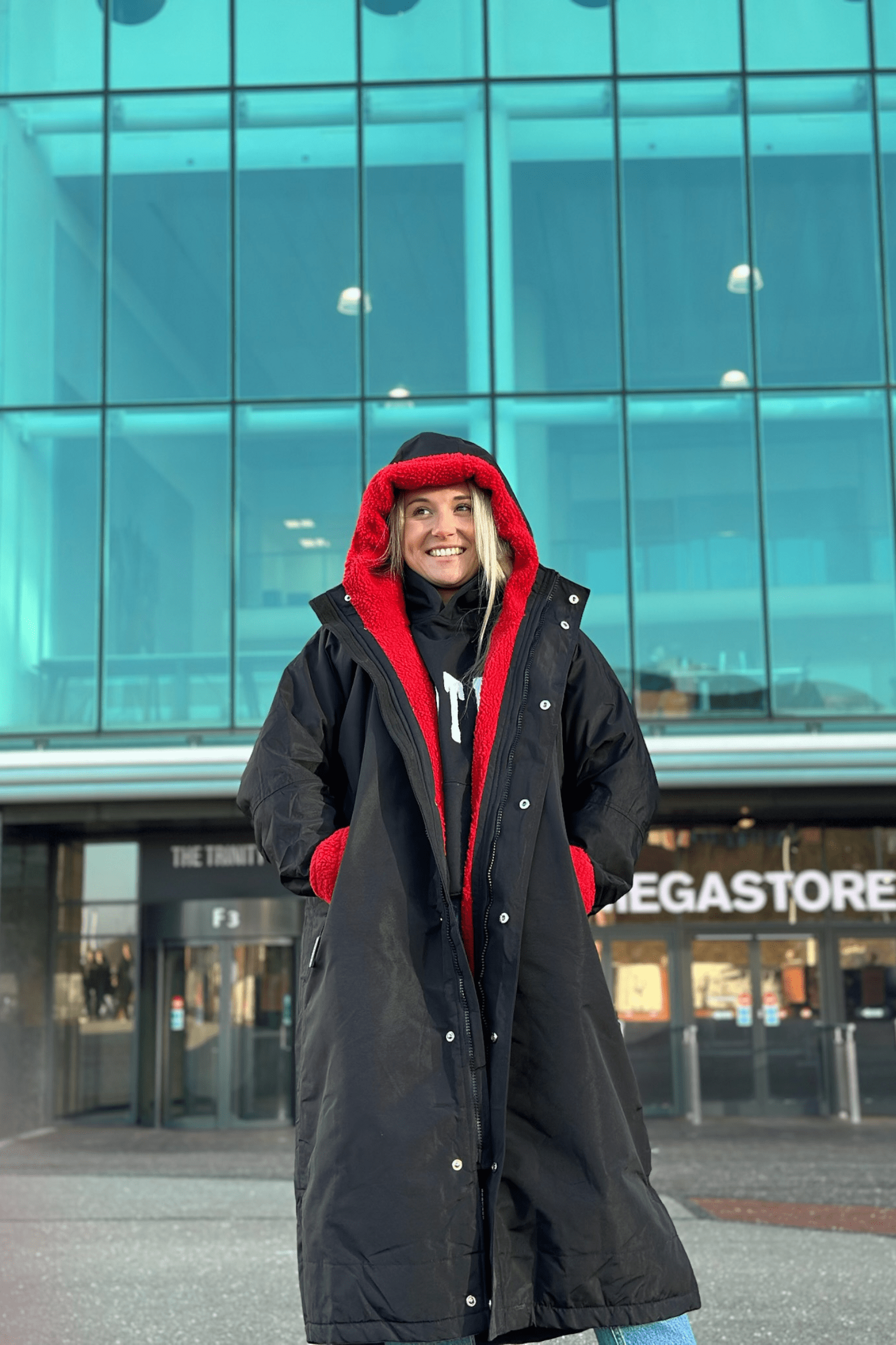 Womens StayDry Rivalry Match Day Elite Coat - Red StayDry Coats