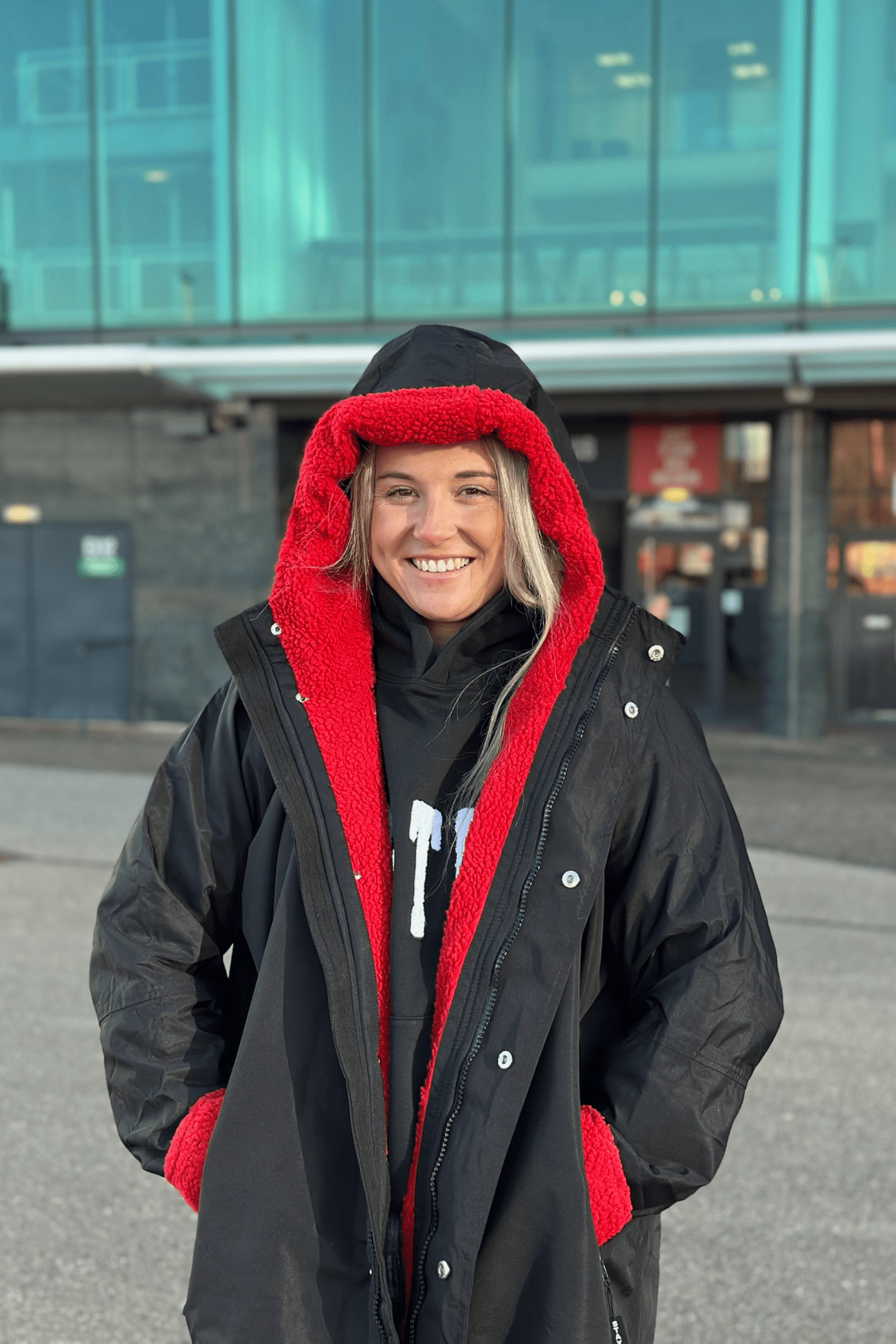 Womens StayDry Rivalry Match Day Elite Coat - Red StayDry Coats