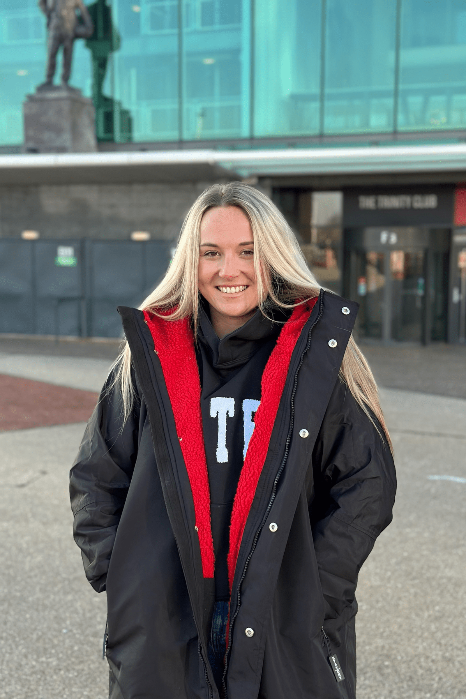 Womens StayDry Rivalry Match Day Elite Coat - Red StayDry Coats