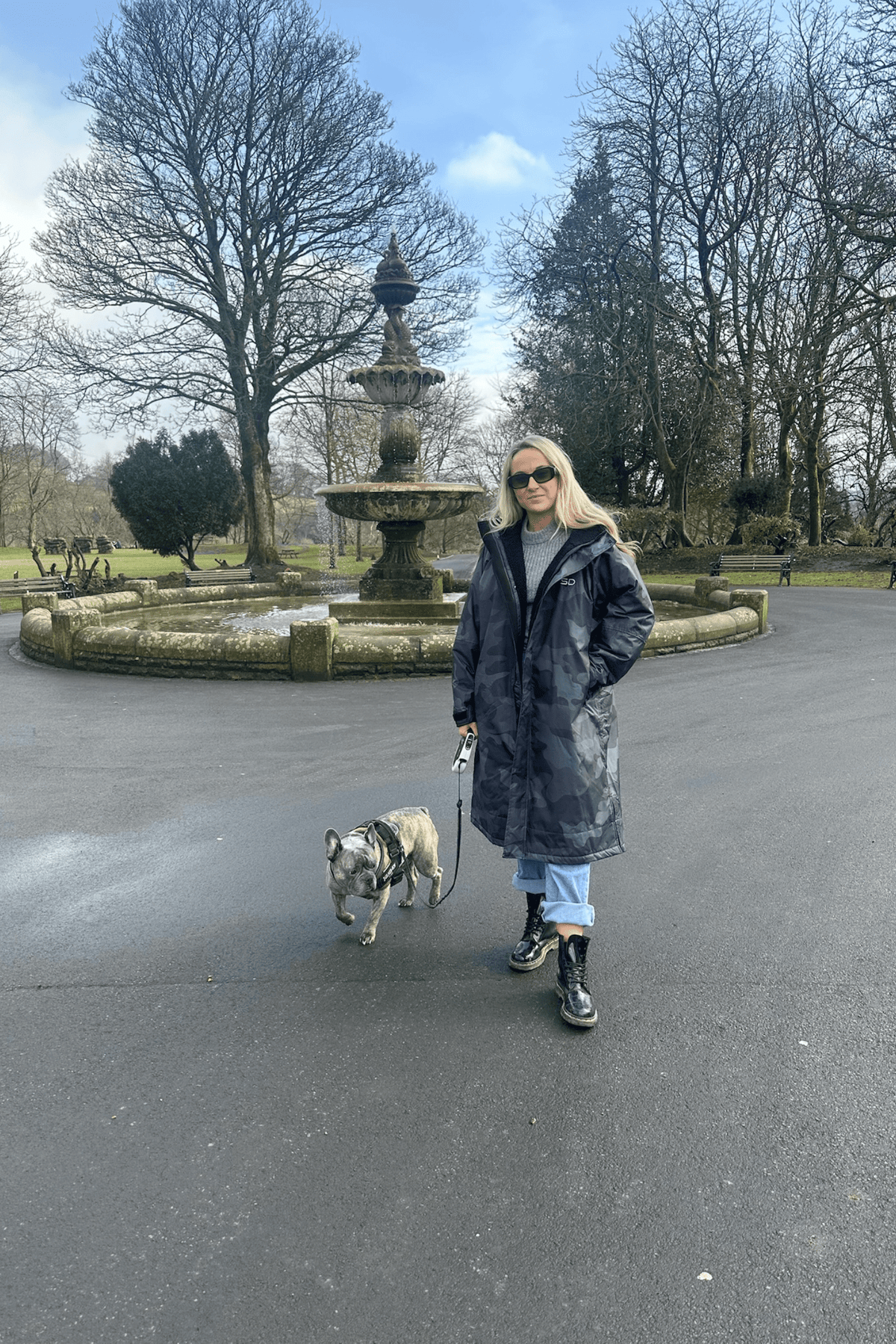 Womens Stay Dry Walkies Dog Walking Waterproof Robe Coat Stay Dry Coats