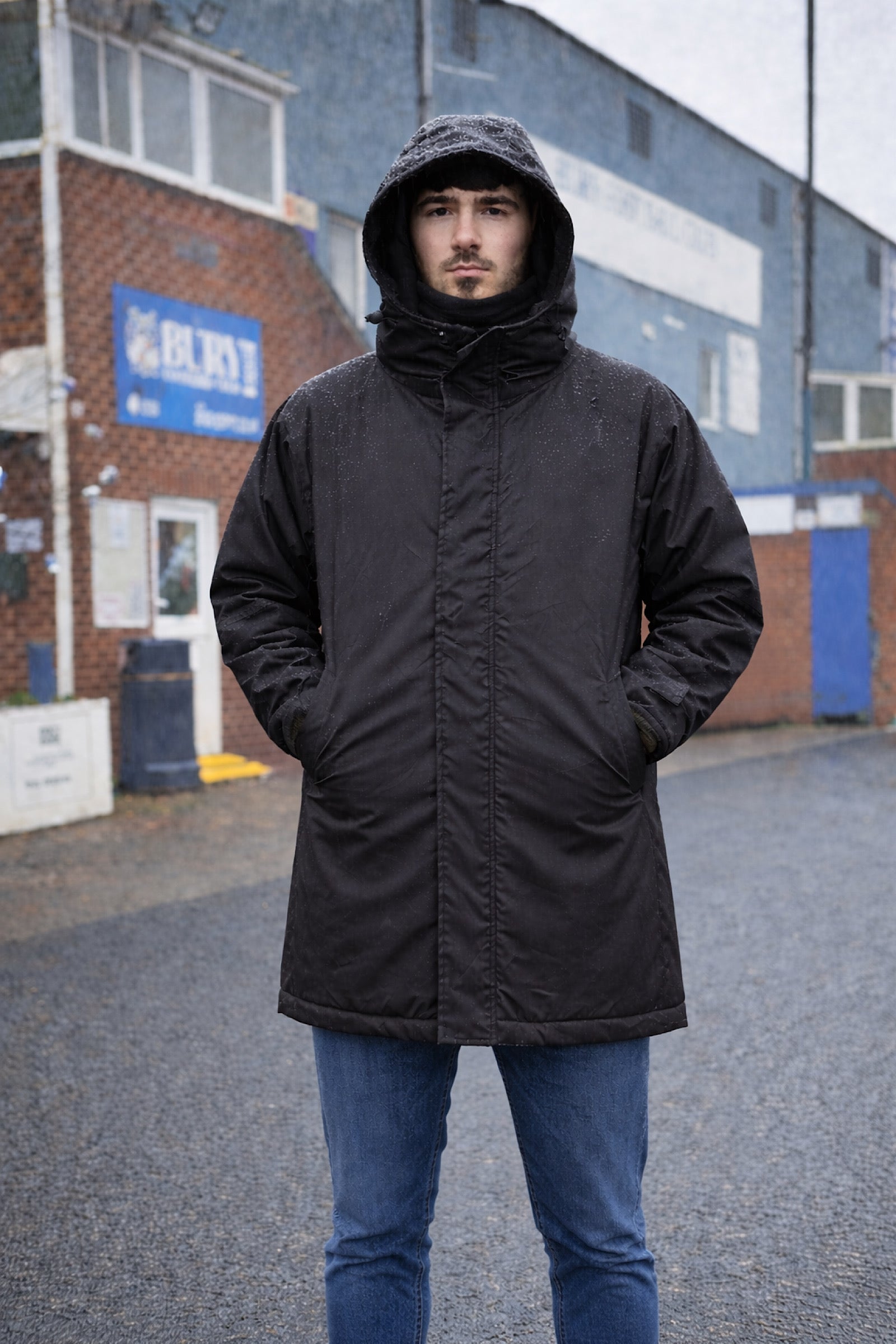 Stay Dry Enforce Stadium Men’s Waterproof Football Coat Stay Dry Coats