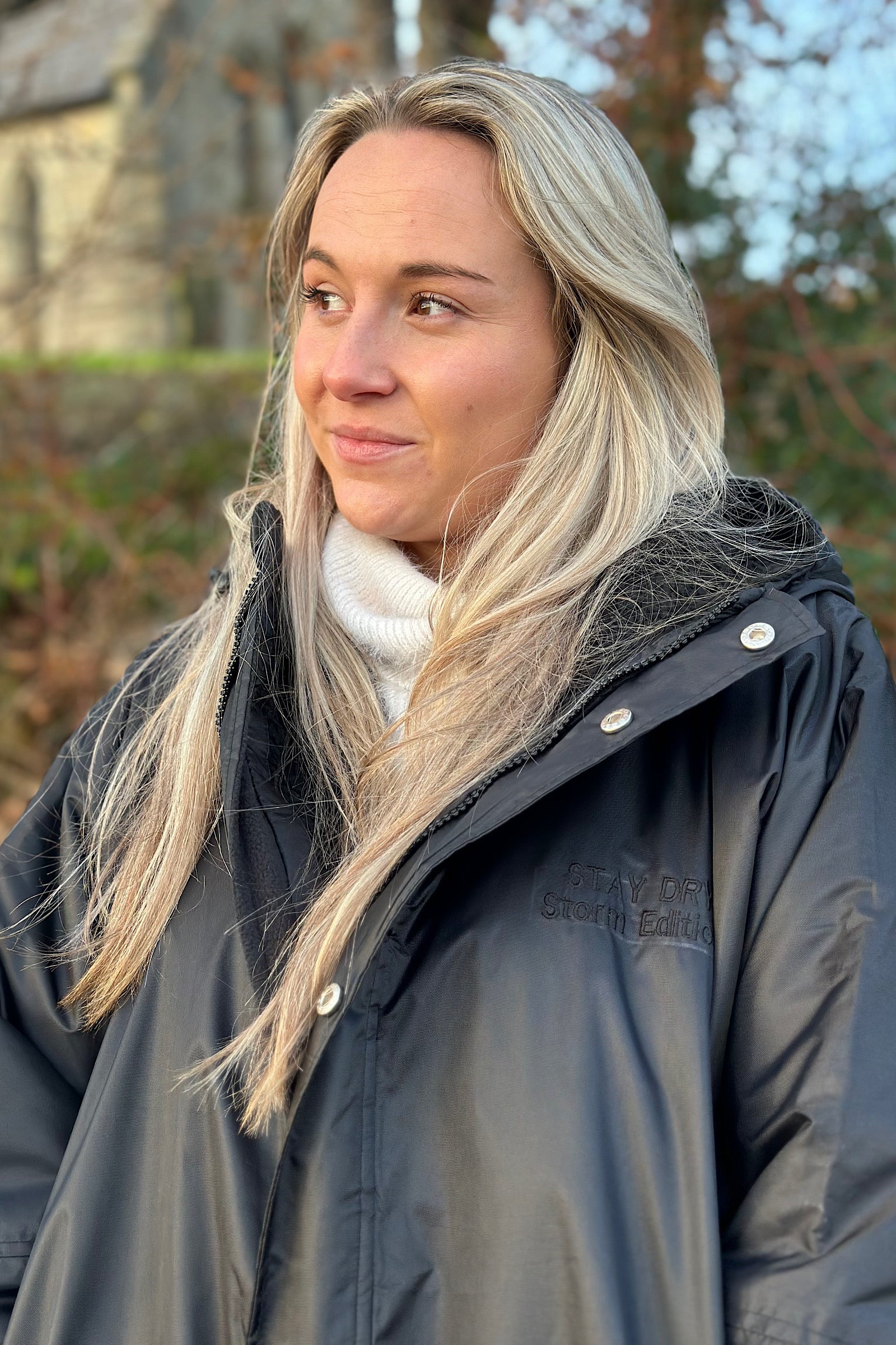 Womens Waterproof Longline Coat - Elle styled StayDry Coats