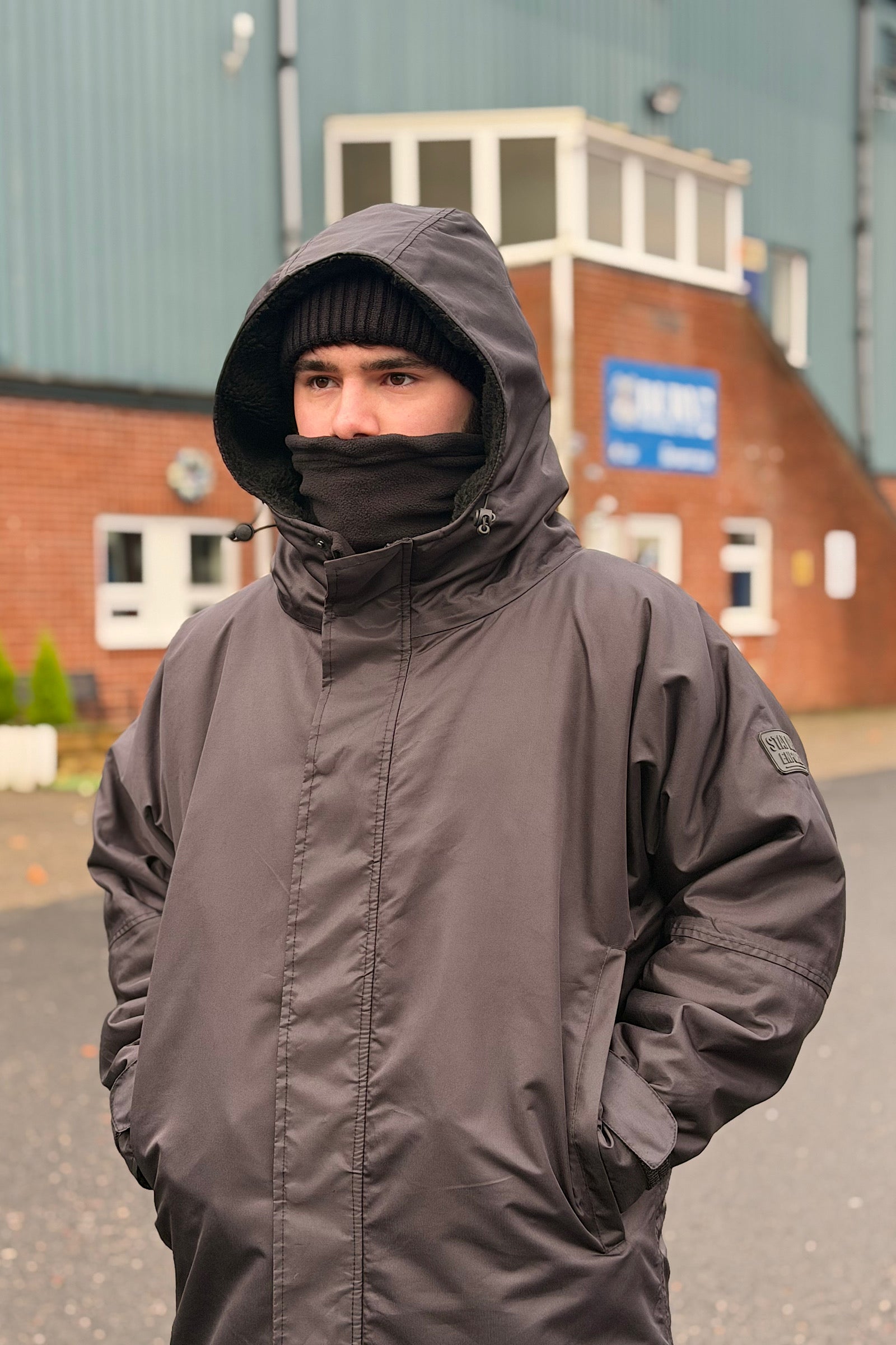 Stay Dry Men’s Enforce Football Coat | 17,000 mm Waterproof Jacket StayDry Coats