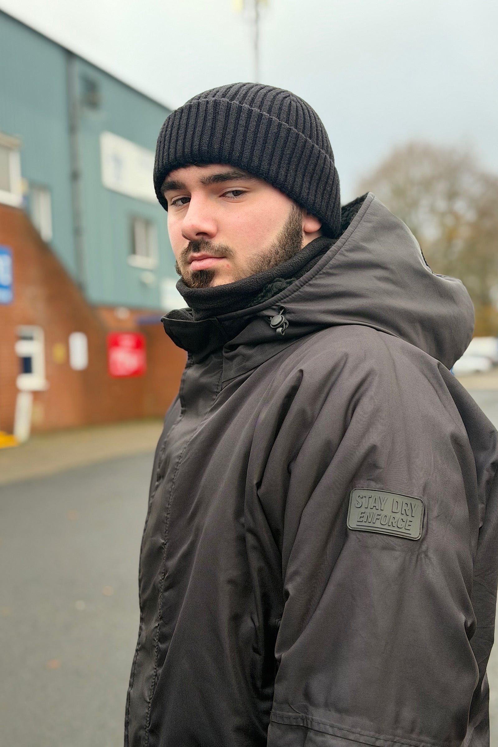 Stay Dry Men’s Enforce Football Coat | 17,000 mm Waterproof Jacket StayDry Coats