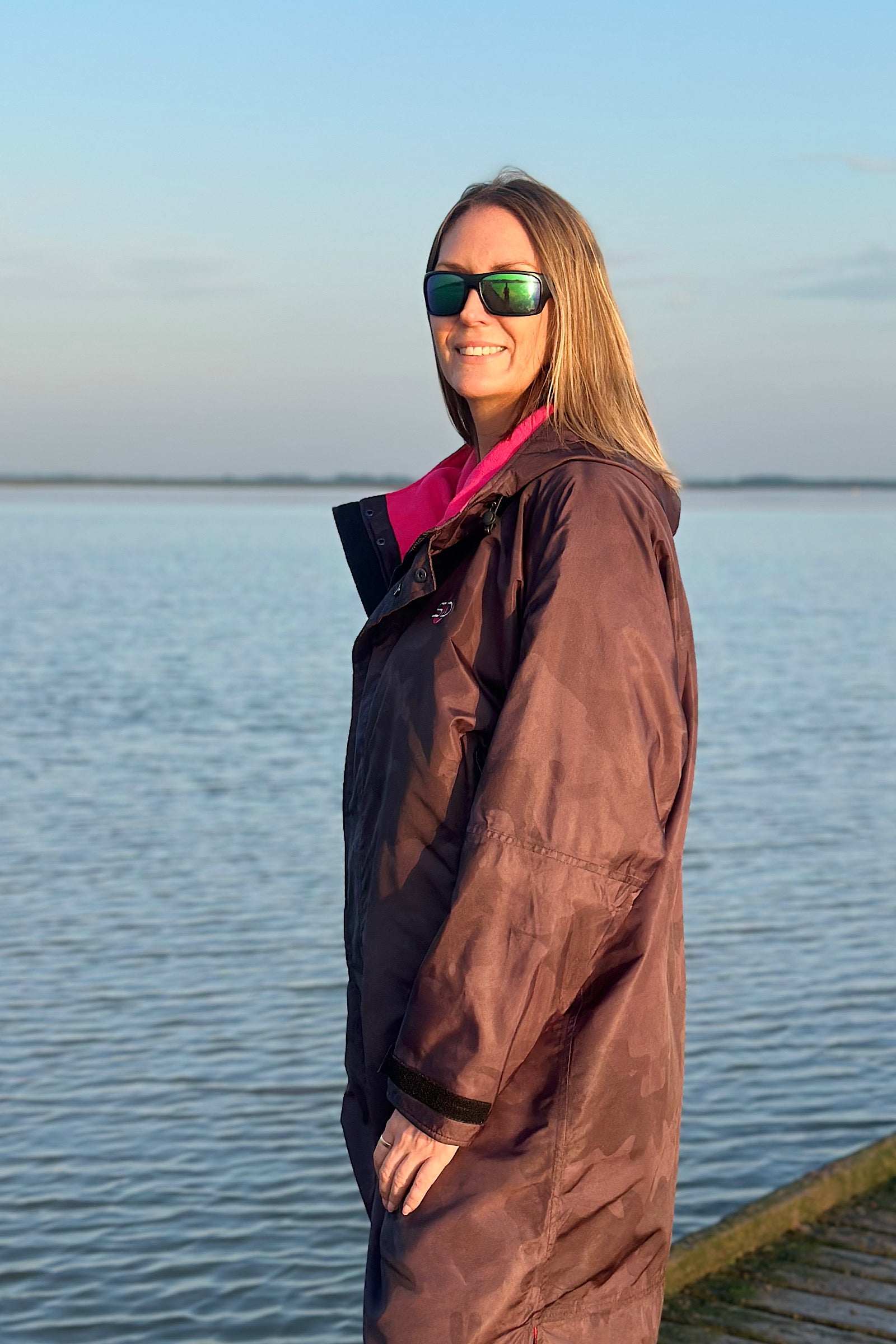 Women's Changing Robe - Stay Dry CamoLite Coat Graphite StayDry Coats