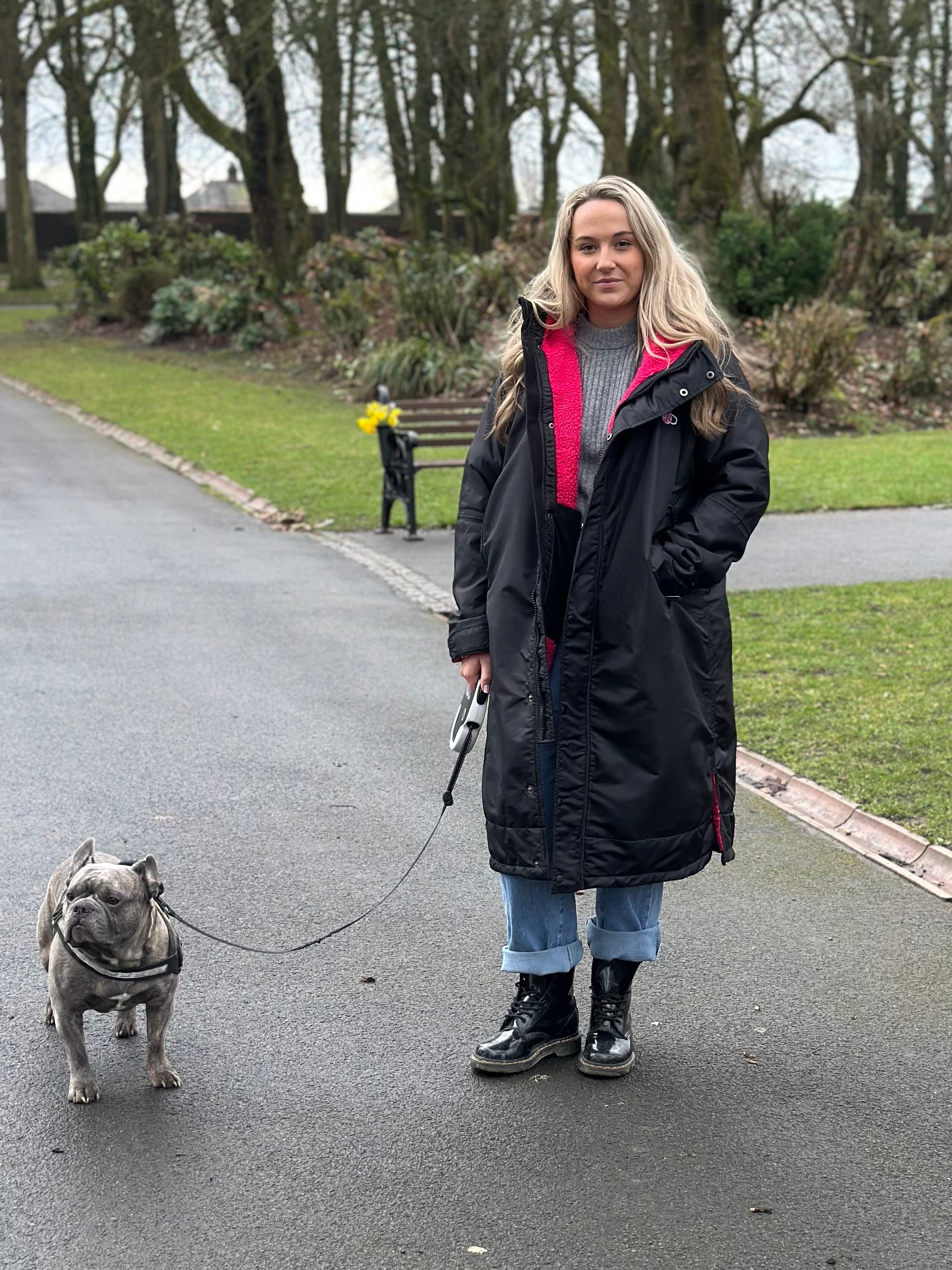 Drywalks Warm Dog Walking Coat Womens Dog Walking