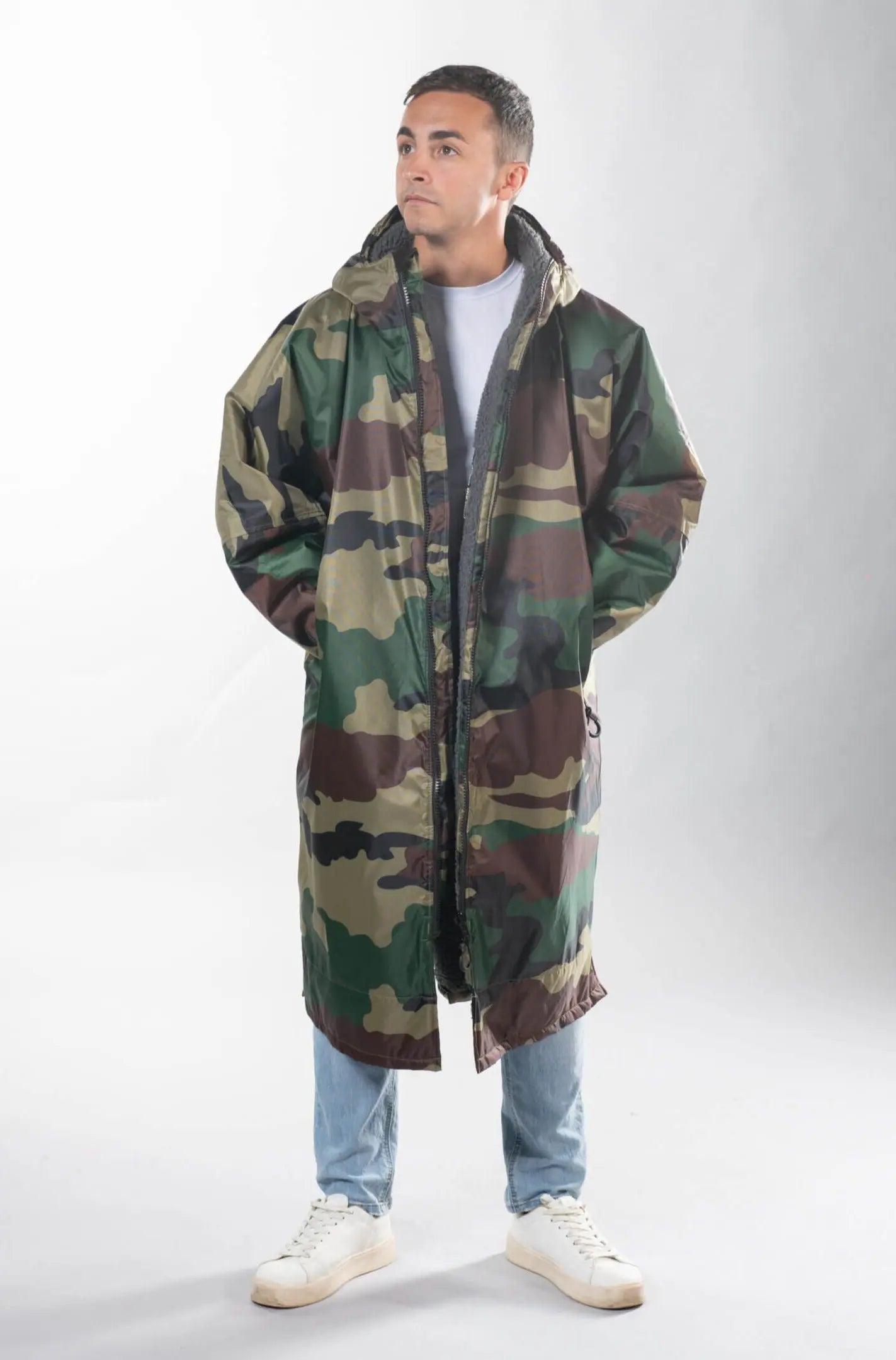 Mens StayDry Jungle Camo Waterproof Coat Stay Dry Coats