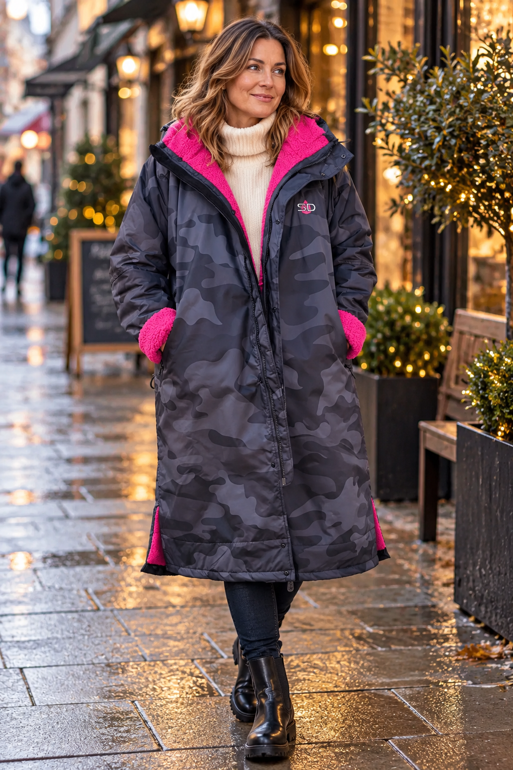 Stay Dry Women’s Waterproof Coat | Stylish Robe Alternative, 20,000mm Rated Stay Dry Coats