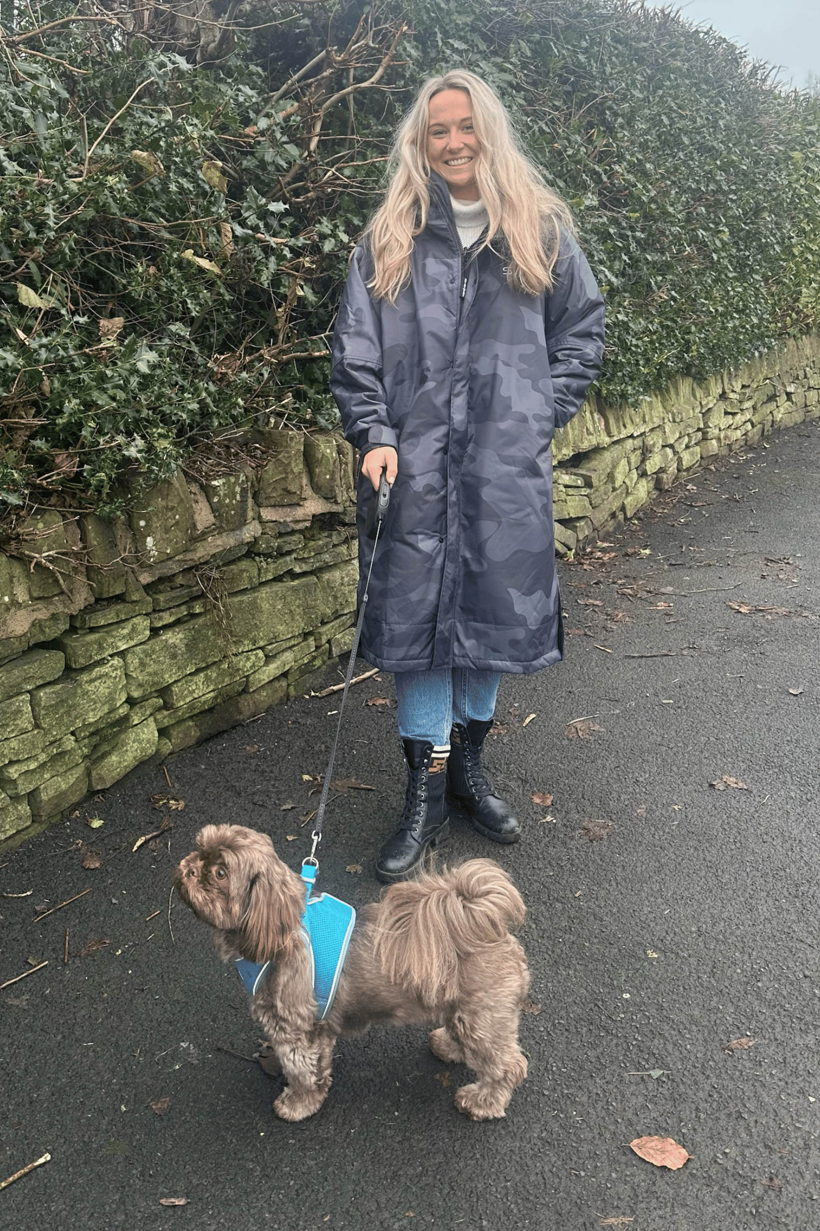 Womens StayDry Walkies Dog Walking Waterproof Robe Coat StayDry Coats