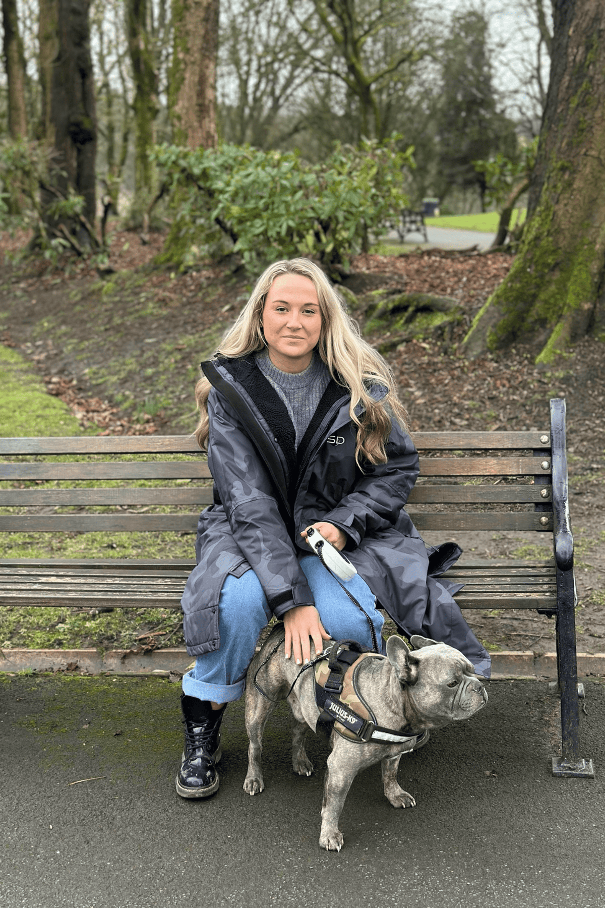 Womens Stay Dry Walkies Dog Walking Waterproof Robe Coat Stay Dry Coats