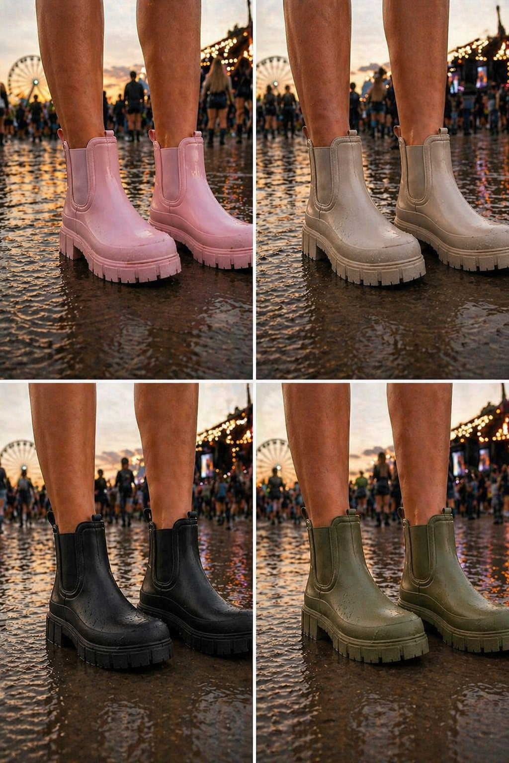 Stay Dry Women’s Waterproof Dog Walking Chelsea Wellie Boots Stay Dry Coats