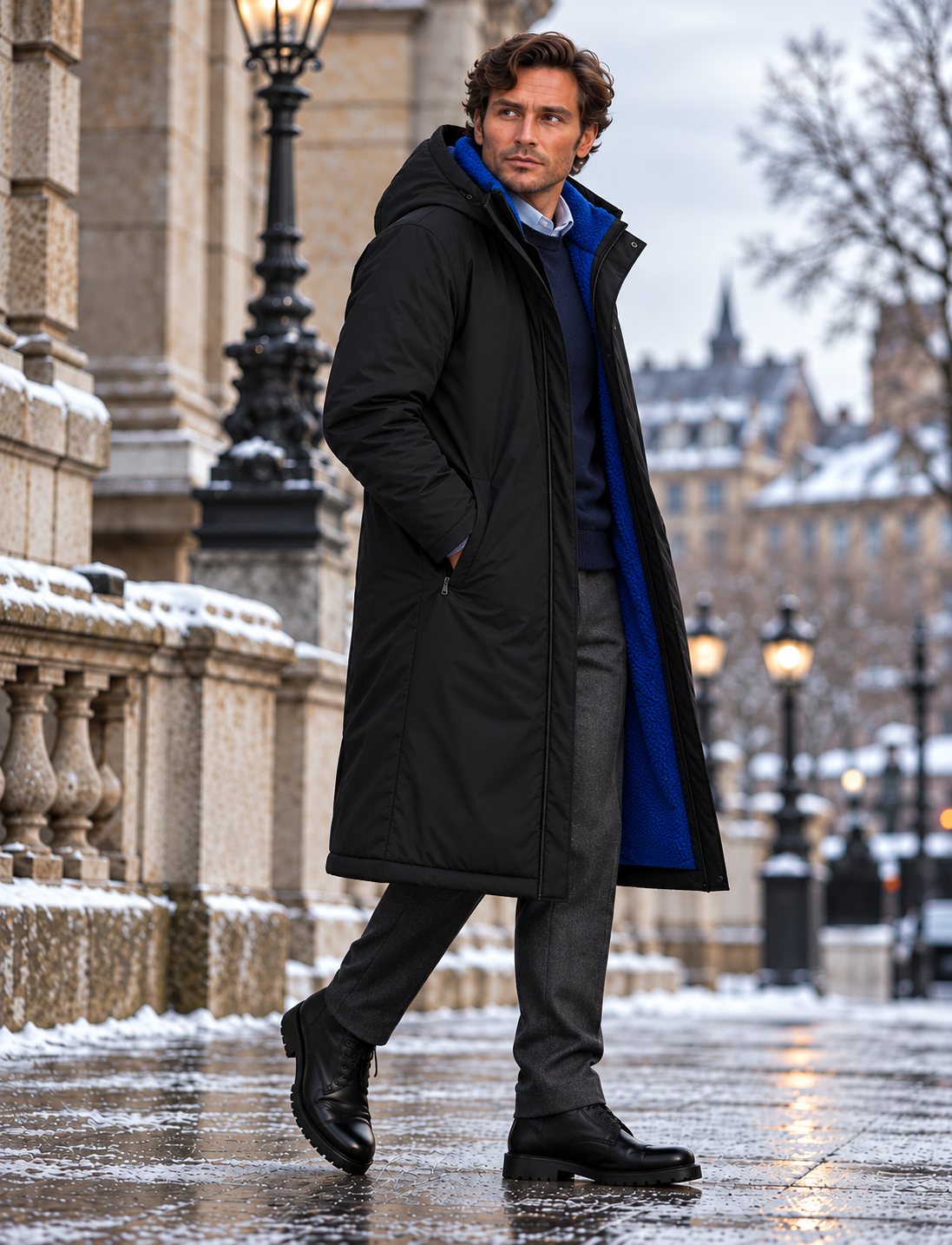 Men's Long Waterproof Coat – VOLANTE BLU Stay Dry Coats Stay Dry Coats