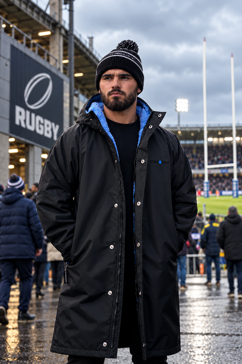 Men's Waterproof Rugby Spectator Coat | Stay Dry Stay Dry Coats