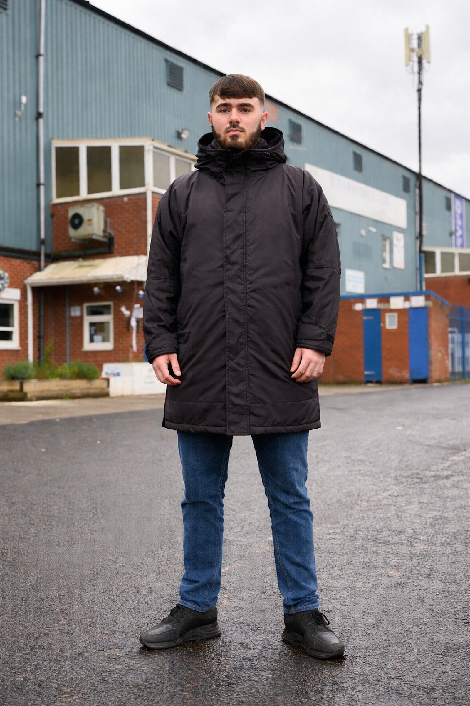 Stay Dry Enforce Stadium Men’s Waterproof Football Coat Stay Dry Coats