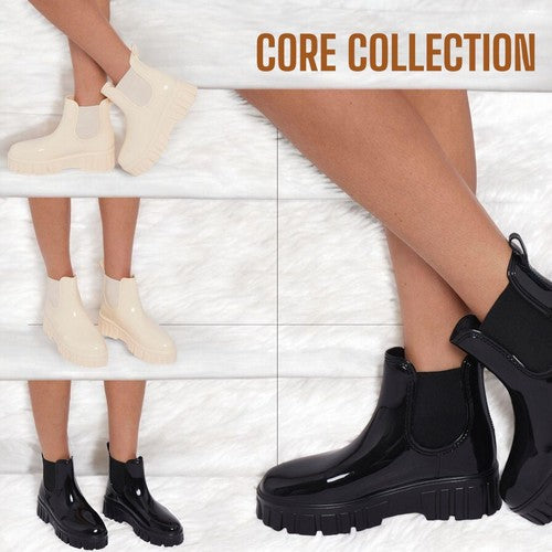 Tittle  Women's Waterproof Chelsea Boots Stay Dry Coats